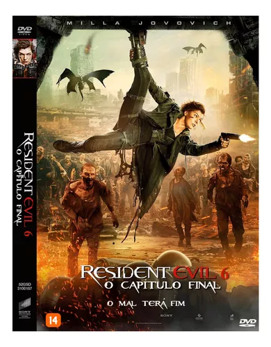 Coleção Blu-ray Resident Evil - 6 Filmes Originais Lacrados