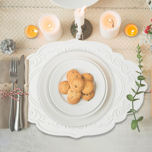 Mantel Individual Para Mesa De Comedor, Tapete De Silicona
