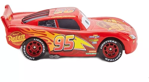 Coche De Juguete Disney Cars, El Rayo Mcqueen, Escala 1:55