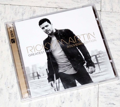 Cd + Dvd Ricky Martin - Greatest Hits Souvenir Edition