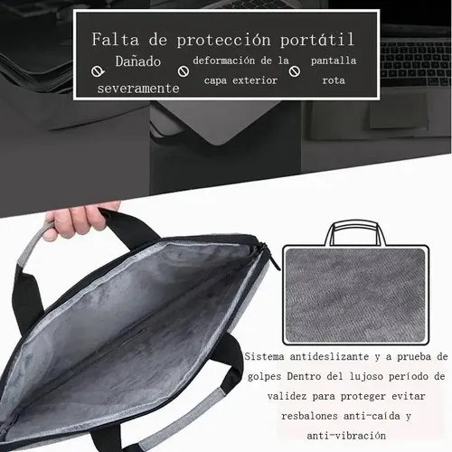 Funda Impermeable Para Laptop 15.6 Negro