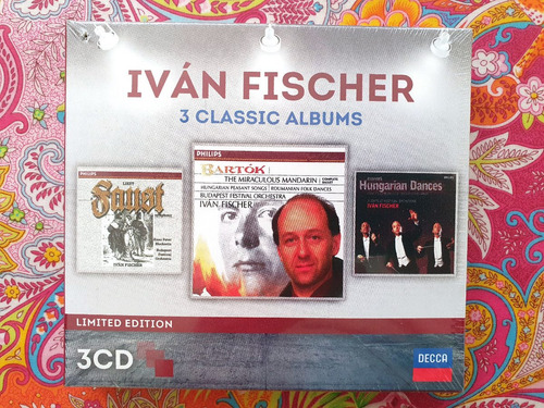 Iván Fischer: 3 Classic Albums / 3 Cd's