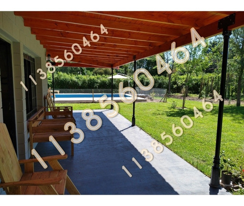 Imagen 1 de 14 de Casa Quinta Alquiler Temporal, Oeste, Mes, Quincena, Pileta