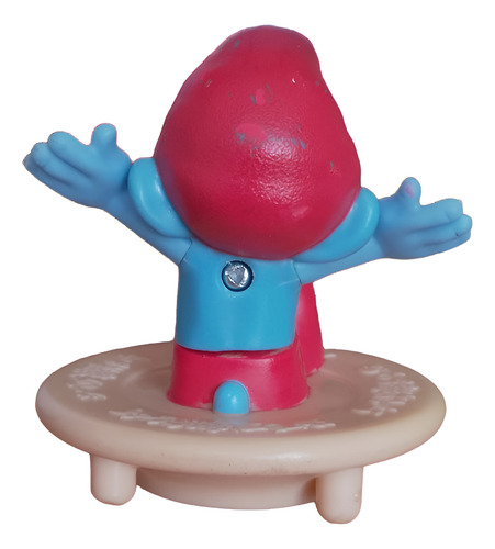 Figura Papa Pitufo Base Con Friccion (movimiento) (Usado)