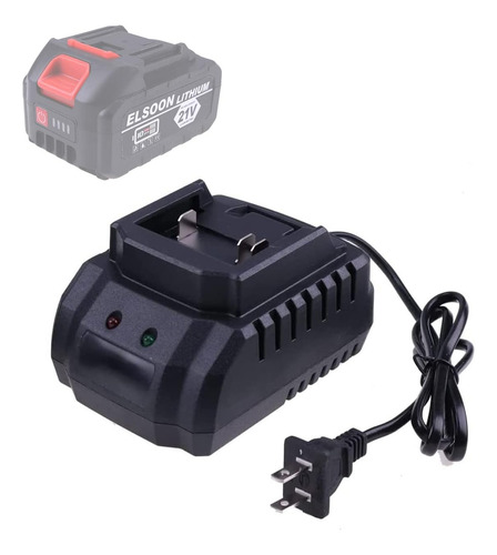 Elsoon Cargador Rápido Compatible Con Batería De Litio Bosch