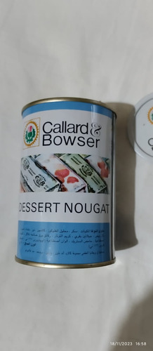 Vintage Callard & Bowser's Dessert Nougat Latas Vacias