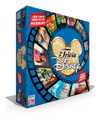 Oferta Juego De Mesa Disney Trivia Mas De 1600 Preguntas !!