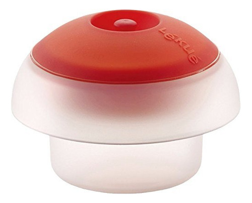 Juego De 2 Moldes Para Huevos Cuadrado Y Redondo Rojo