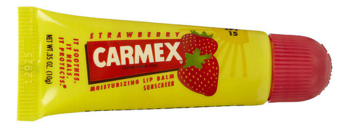 Carmex Relajante Blsamo De Labios, Strawberry 0,35oz, Paquet