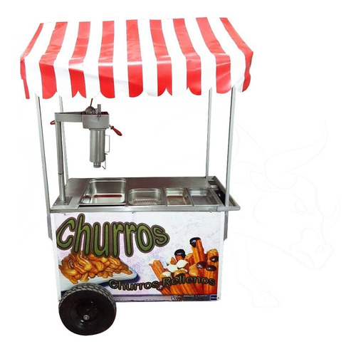 Carrito De Churros Rellenos Y Sencillos | Carro De Churros