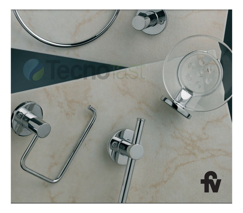 Kit De Accesorios 5 Piezas Fv Arizona 0179.05/b1 Set Baño