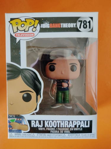 The Big Bang Theory Raj Funko Pop Original Envíos Dom Play (Usado)