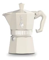 Comprar Cafetera Italiana Bialetti 6 Tazas Moka Exclusive Aluminio Color Crema