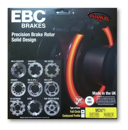 Disco De Freno Ebc Brakes Bmw R 1200 Gs 30 Years Gs