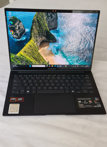 Notebook Asus Zenbook Ultrabook Ryzen 7 16gb 512g Touch Negro (Usado)