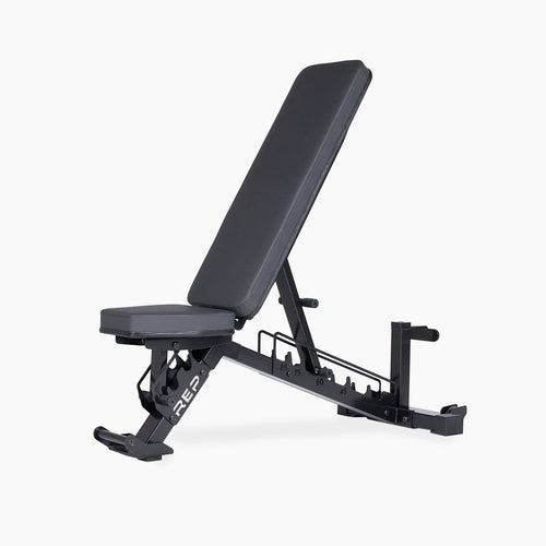 Ab-5100 Adjustable Weight Bench | Rep Fitness Metallic Black
