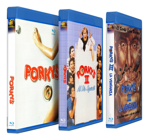 Porkys - Saga Completa - Bluray - 3 Films