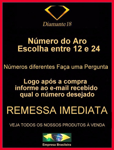 Anel De Ouro Branco 18k Com Turmalina E Diamante 1888