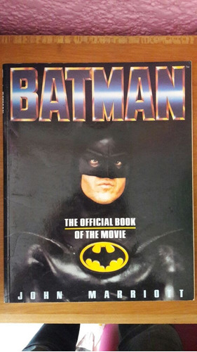 Batman Libro Oficial De La Película De 1989