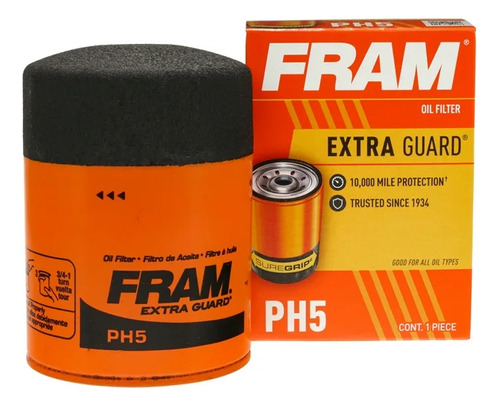 Filtro Aceite Fram Ph5 Plymouth Duster 1973 1974 1976