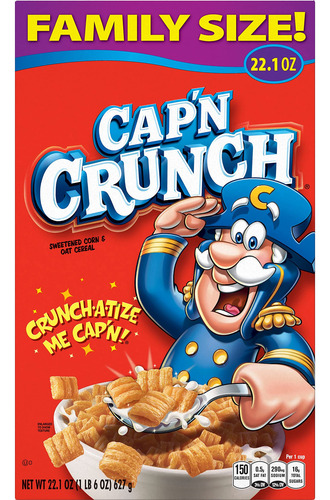 Cereal Cap N Crunch Original 625 G Caja