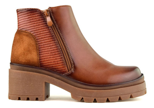 Bota Casual Taco Alto Korium Pietra