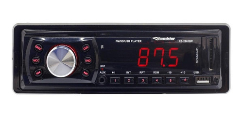 Som automotivo Roadstar RS-2601 com USB e leitor de cartão SD
