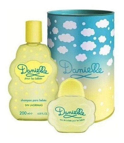 Danielle Lata Colonia 95 Ml + Shampoo 200 Ml Bebes