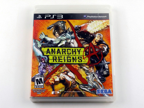 Anarchy Reigns Original Playstation 3 Ps3