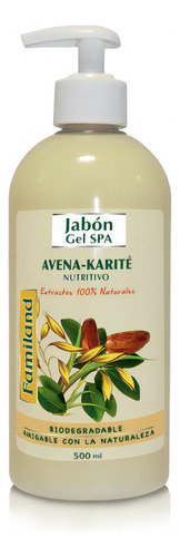 Jabón Liquido Familand Avena Karité 500ml (1 Unid)