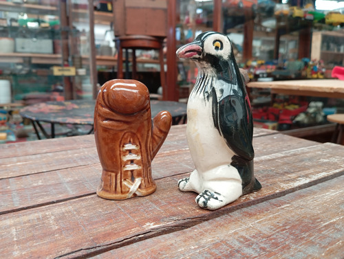 2 Botellas Miniatura De Ceramica De Coleccion Whisky Ref.459 (Usado)