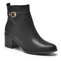 Comprar Botas Botinetas Via Marte Mujer Cuero Taco 6 Cm Hot Rimini