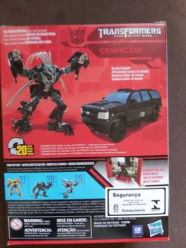 Transformers Studio Series 30 Crankcase Lado Oculto da Lua Deluxe Hasbro em  Promoção na Americanas