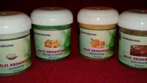 Sales Aromáticas De Baño 200 Gramos Fel Para Tus Eventos