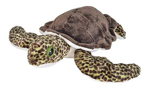 Wild Republic Cuddlekins  , Tortuga De Mar Verde De Peluche