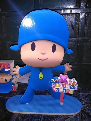 Centros De Mesa Fibrofacil, Formitas, Pocoyo!!