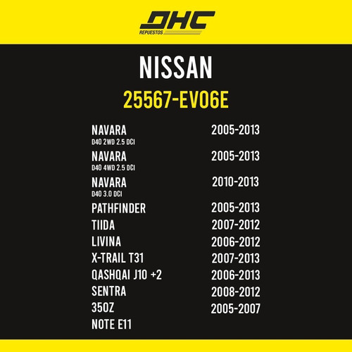 Imagen 2 de 8 de Cinta De Airbag Nissan Tiida No 25567-ev06e