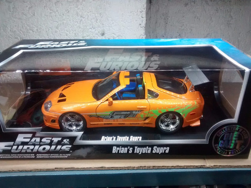 Toyota Supra 1:18 Rapidos Y Furiosos Jada Toys.