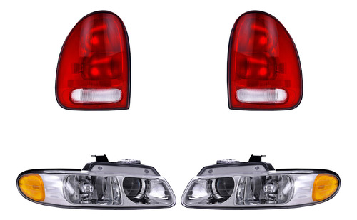 Kit Faros Y Calaveras Depo Chrysler Voyager 1996 A 1999