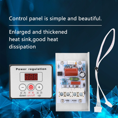 Regulador De Voltaje Digital Scr 10000w Regulador De Control