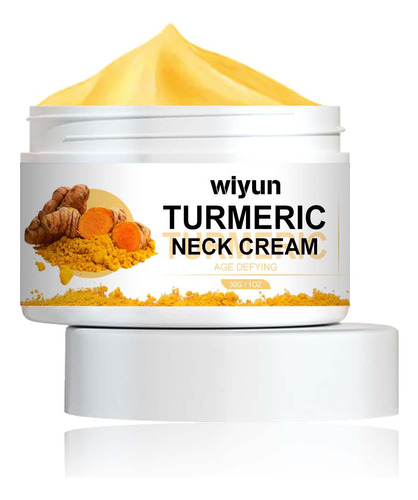 Crema Hidratante Facial Reafirmante Para Cuello H Turmeric C