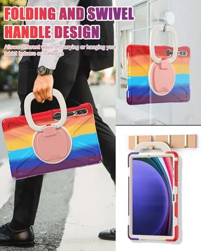 Funda Para Galaxy Tab S9 Fe+/s9 Plus 2023 Sm-x610/x810 Color