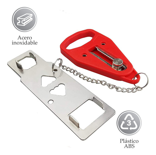 Doble G Brands Cerradura De Puerta Portátil Para Aumentar