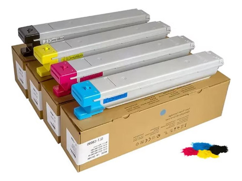Kit 4 Toner Compatile Con Sam 809s / Clx-9201nd / 9251nd