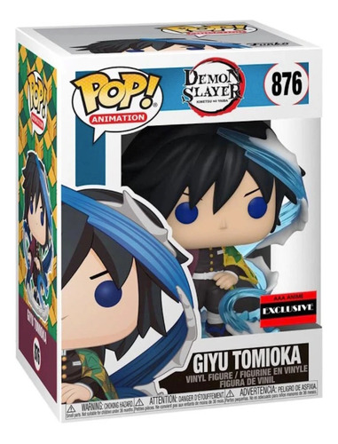 Funko Pop! Demon Slayer - Giyu Tomioka #876 Aaa Exclusive