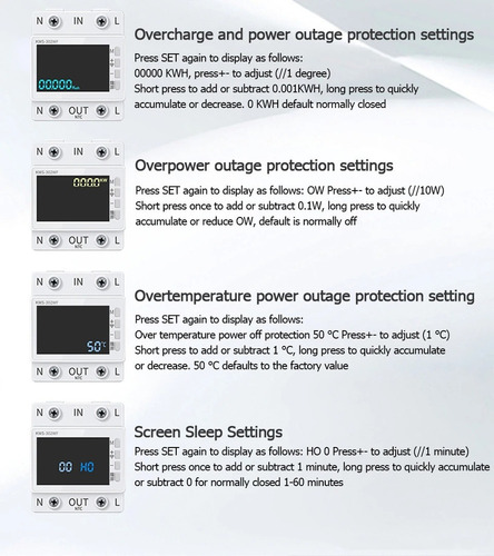 Z Medidor De Potencia Y Corriente Wifi Appcontrol 8 En 1