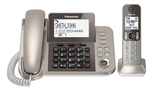 Lan De Teléfono Dect 1 Con Cable/inalámbrico Panasonic Kx-tg