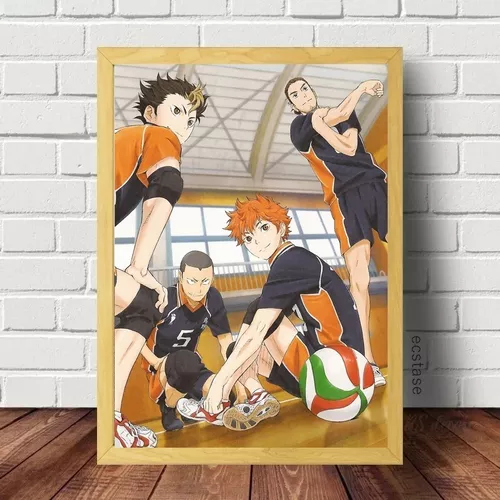 Quadro Decorativo A4 Anime Haikyuu