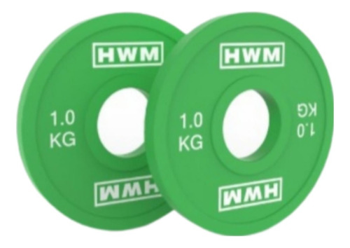 Discos Olimpicos Fraccionales 1kg (par) I Hwm