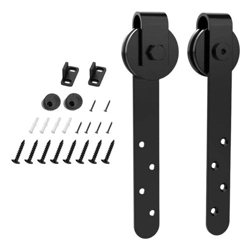 Kit De Puertas Corredizas De Granero, Riel Deslizante